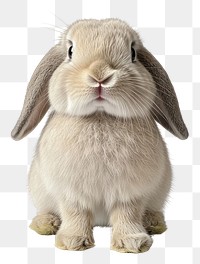 PNG Cute cream rabbit animal bunny cute.