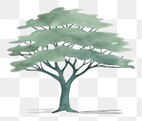 PNG Tree icon watercolor art illustration illustrated minimalist.