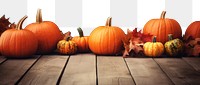 PNG Autumn background pumpkins leaves autumn.