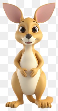 PNG Baby Kangaroo illustration character kangaroo.