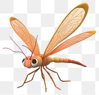 PNG Dragonfly illustration cartoon insect.