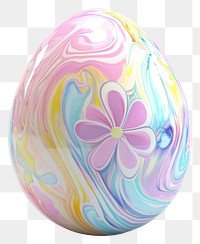 PNG Easter egg colorful pattern decorative.