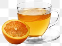 PNG Hot fruit tea drink beverage orange.