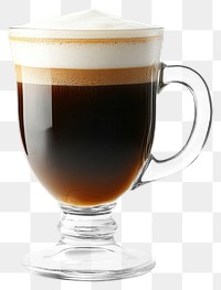 PNG Irish coffee beverage glass drink.