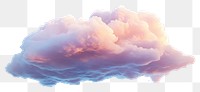 PNG Cloud sky pastel illustration.