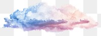 PNG Cloud sky pastel illustration.