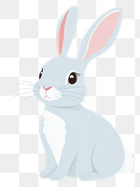 PNG Rabbit illustration animal bunny.