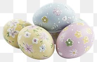 PNG Easter eggs easter pastel colors.