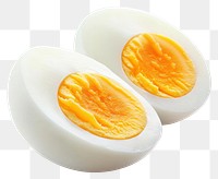 PNG Two boiled eggs white food nutrition.