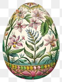 PNG Easter egg traditional celebration decorative.