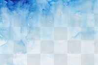 PNG Blue and white texture watercolor background.