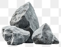 PNG Heavy rocks minimalist geological formation.