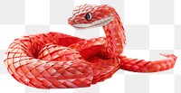 PNG Snake snake paper art.