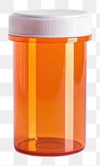 PNG Drug container bottle orange prescription.