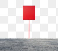 PNG A red symbol sign standy sky minimalist modern.