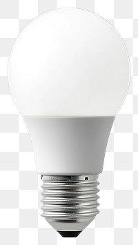 PNG A white light bulb lightbulb modern led.