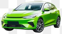 PNG Concept hatchback EV car automobile vehicle modern.