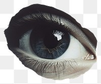 PNG Eye photography portrait metaphor.