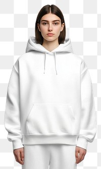 PNG Winter Hoodie hoodie clothing white.