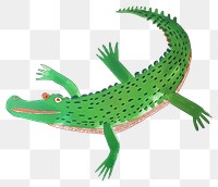 PNG Cute alligator illustration crocodile animal children's.