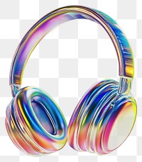 PNG A glass headphone sign icon headphones illustration colors.