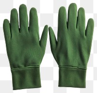 PNG Winter Gloves gloves green accessories.