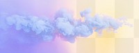 PNG Pastel smoky background purple yellow smoke.