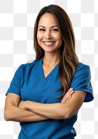 PNG Female nurse smiling person woman.