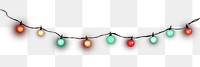 PNG Red and green string lights lighting electronics decoration.