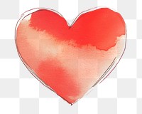 PNG Heart illustration valentine romantic.