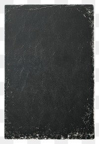 PNG Black ephemera paper blackboard slate rectangular.