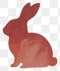 PNG Easter bunny animal rabbit illustration.