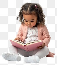 PNG Reading background child white.