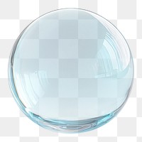 Transparent bubble pottery sphere plate.