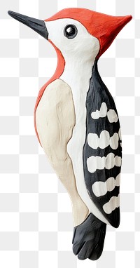 PNG Woodpecker bird clay nature-inspired handcrafted.