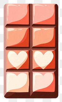 PNG Chocolate bar illustration sweets shapes.