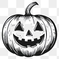 PNG Halloween illustration vintage design.