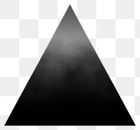 PNG Triangle gradient triangle black shape.