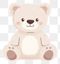 PNG Teddy bear illustration children's outdoors.