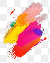 PNG Holi festival expression colorful abstract.