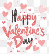 PNG Illustration valentine's text love.