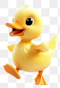 PNG Cartoon runing background White Baby Duck.