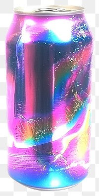 PNG Collage cutout glitter soda can holographic packaging colorful.