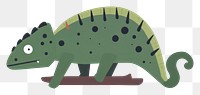 PNG Chameleon illustration reptile animal.