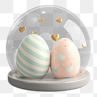 PNG Easter eggs illustration whimsical easter.