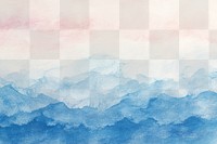 PNG Watercolor painting gradient peaceful.