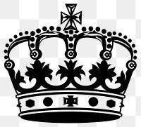 PNG Crown illustration elegant vector.