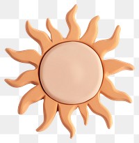 PNG Sun clay accessories decoration.