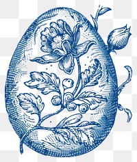 PNG Easter egg pattern drawing vintage.