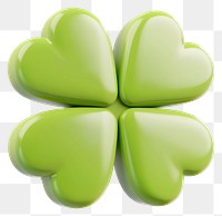 PNG Green Four-leaf clover icon green design confectionery.